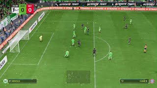 FC 24  Wolfsburg vs Bayern Munchen  Volkswagen Arena  Gameplay PS5 [upl. by Allenod]