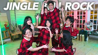 CHRISTMAS Family DANCE Jingle Bell Rock  Ranz and Niana [upl. by Anuahsed]