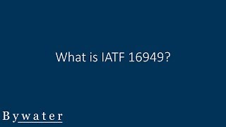 What is IATF 16949 [upl. by Ednargel]