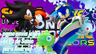 como envia jogos de PCs de Sonic ou de outros jogospara Androidpasso a passo [upl. by Garmaise387]