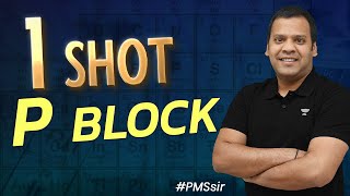 P Block  OneShot  Inorganic Chemistry  PMS sir [upl. by Tanah323]