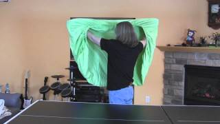 How to Fold a Fitted Sheet Made Easy [upl. by Orna]