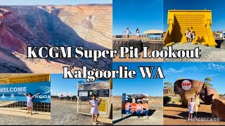 KCGM Super Pit Lookout  Kalgoorlie Gold Mine mine mining familyvlog vlog [upl. by Gagne200]