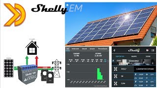 Shelly EM e Fotovoltaico  automatizziamo lautoconsumo [upl. by Rennug]