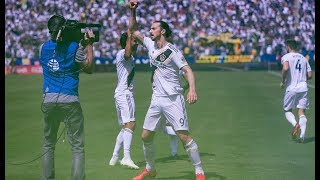 GOAL Zlatan Ibrahimovićs stoppagetime gamewinning goal vs LAFC  March 31 2018 [upl. by Sokram]