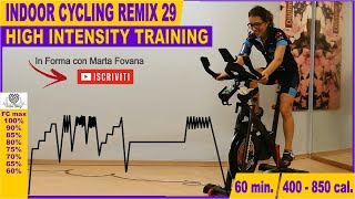 HIIT amp TABATA  Lezione completa di spinning  ⏱ 60 minuti ad Alta Intensità  Indoor Cycling 29 [upl. by Lorenzo]