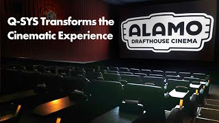 QSYS Case Study Alamo Drafthouse DTLA [upl. by Euqinorev]