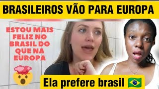 NO BRASIL TAMBÉM TEM OPORTUNIDADE Ela fez tudo isso no Brasil EuropeianoBrasil [upl. by Ahsilif]