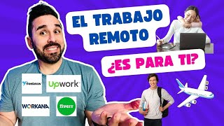 ¿El trabajo remoto es para ti  Trabajo freelancer Virtual [upl. by Adnawt]