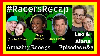 Amazing Race Season 32 Episodes 6 and 7 RacersRecap [upl. by Bascomb480]