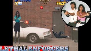 Lethal Enforcers Arcade 1992 Full Playthrough [upl. by Ennairac]