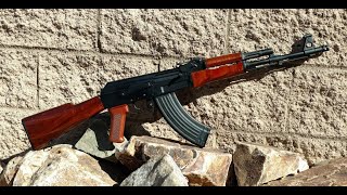 How To Refinish an AK Stock Set Using Birchwood Caseys Walnut Stain And TruOil [upl. by Ariaj234]