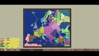 Alternate History of Europe random Simulation [upl. by Ahsirt]