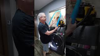 How to clean your GE Profile washerdryer combo [upl. by Lamak760]