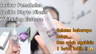 Review pemakaian Beberapa bulan Nacific Phyto Niacin Whitening Essence [upl. by Scherle160]