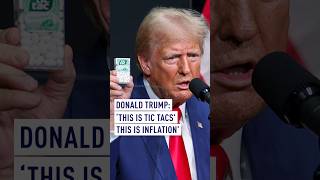 Donald Trump ‘This is Tic Tacs  This is inflation’ [upl. by Eeraj]