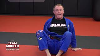 Basic Drill Hip Slide Drill  Jiu Jitsu Technique  Mohler MMA [upl. by Smada]