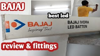 BAJAJ new IVORA led batten 20watt so slim [upl. by Rora]