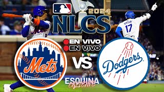 🔴 EN VIVO NEW YORK METS vs LOS ANGELES DODGERS  NATIONAL LEAGUE CHAMPIONSHIP SERIES  MLB LIVE [upl. by Yroffej466]