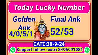 Dina Bhavishya 30 September 2024Daily HoroscopeZodiac signLuckyNumbertodayDinaBhavishya [upl. by Anderson]