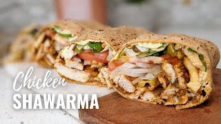 Easy Chicken Shawarma Recipe [upl. by Imelida81]