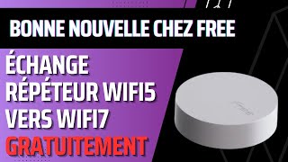 Freebox Pop léchange du répéteur Wifi 5 vers un Wifi 7 est gratuit 20€ pour tout supplémentaire [upl. by Tsugua97]