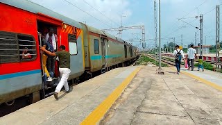 Mahakoshal Express Jabalpur To Hazrat Nizamuddin SF Departure From Kosi Kalan [upl. by Islehc]