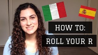 How to Roll Your Rs  You Already Know How For Italian Spanish etc [upl. by Enilauqcaj]