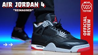 Air Jordan 4 Bred Reimagined [upl. by Otilegna]