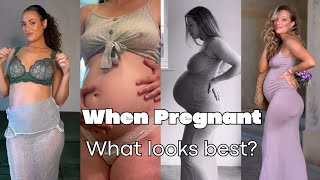 quotWhat looks best when pregnant  Pregnancy QampAquot [upl. by Quincy486]