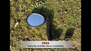 Hafny 2019 Bar End Bike Mirror FR04 Installation [upl. by Meehan947]