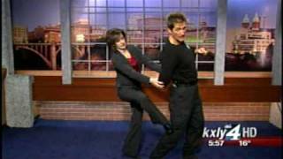 012809  Headlock Defense on KXLY CH4 NW News [upl. by Cadell]