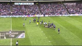 Leinster vs Leicester  Heineken Cup 2009  Final  2 T [upl. by Patrizia844]