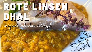 rote Linsen Dhal  indisches Linsengericht  gerykocht [upl. by Naitsihc]