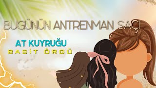 AYIN SON ANTRENMAN HAZIRLIĞI  SAÇIMIZI YAPALIM [upl. by Junko634]