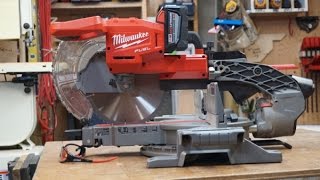 Milwaukee FUEL M18 Dual Bevel Sliding Compound Miter Saw [upl. by Zoubek]