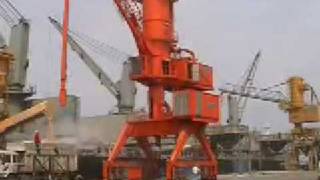 NEUERO Ship Unloader  Multiport Grain  South Korea [upl. by Vladamar]