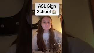 Learn How To Sign quotSchoolquot in ASL for Beginners  American Sign Language shorts [upl. by Leigh]