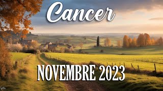 CANCER  NOVEMBRE 2023 quotUN CHOIX CRUCIAL quot [upl. by Dyann625]