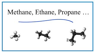 Methane Ethane Propane Butane Pentane [upl. by Jacquie326]