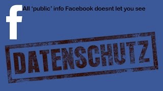 stalkscan  Das Facebook stalker Tool DeutschGerman [upl. by Anelem418]