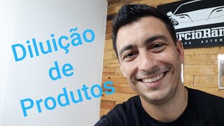 Diluição de Produtos Como fazer [upl. by Knowle]