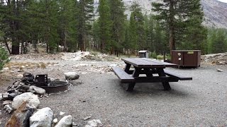 Junction Campground Inyo National Forest in Lee Vining California [upl. by Rambow349]