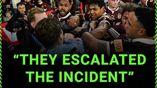 How the Origin melee was charged  NRL Football Operations [upl. by Ennaihs]