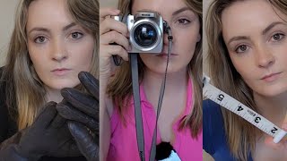 FASTEST ASMR  Haircut Photoshoot Tailor Cranial Nerve Exam Dentist TSA Pat Down [upl. by Sergo625]