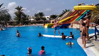 Tunisia Djerba Baya Beach Aqua Park HOLIDAY 2019r [upl. by Salazar]