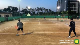 514 아시아드 남자 복식🎾 [upl. by Batruk]