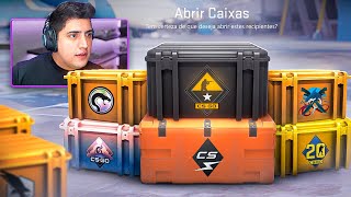 foi muito caro mas eu fiz Abri TODAS AS CAIXAS JÁ LANÇADAS na HISTÓRIA do CSGO  CS 2 [upl. by Izak]