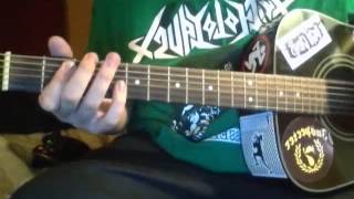 Leftover Crack  Gang Control guitar cover [upl. by Ahsilek]