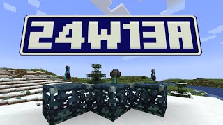 NEW TRIAL OMEN EFFECT Minecraft 121 Snapshot 24w13a NEWS THINGS [upl. by Hcirteid]